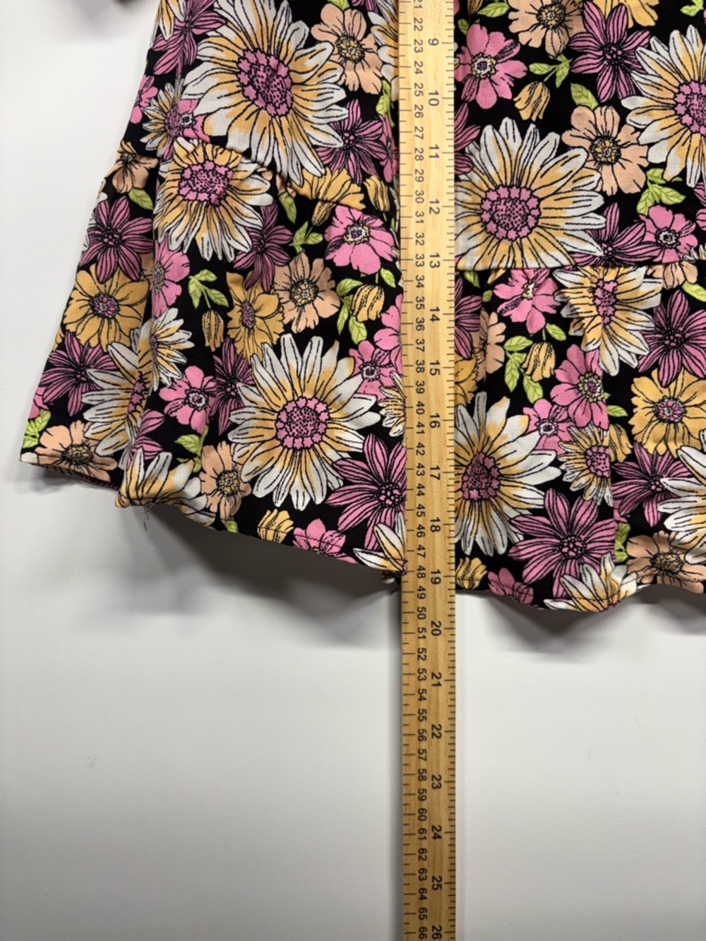 ✨Forever 21 Black Floral Cutout Mini Dress Strappy Halter Neck Line Size S - Picture 13 of 13